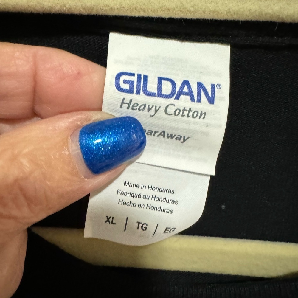 Gildan - Baseball Heart - Black - Size XL - Picture 4 of 4
